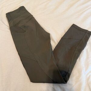 lululemon all the right places high rise crop 23”